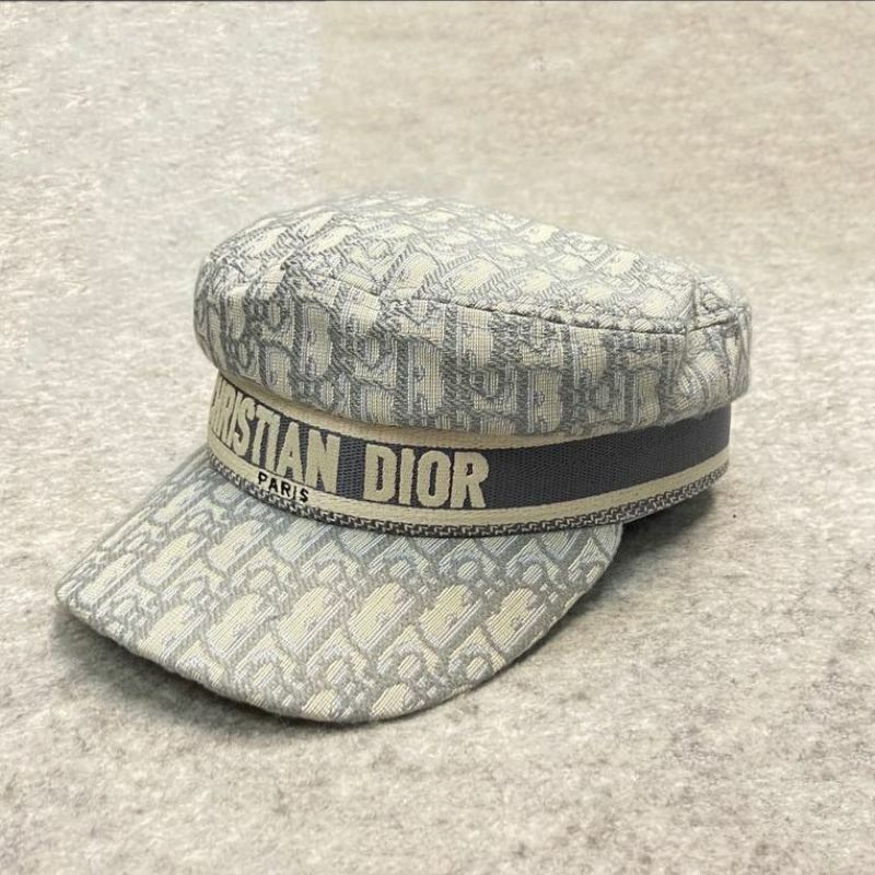 Christian Dior Hat Cap Oblique Canvas 